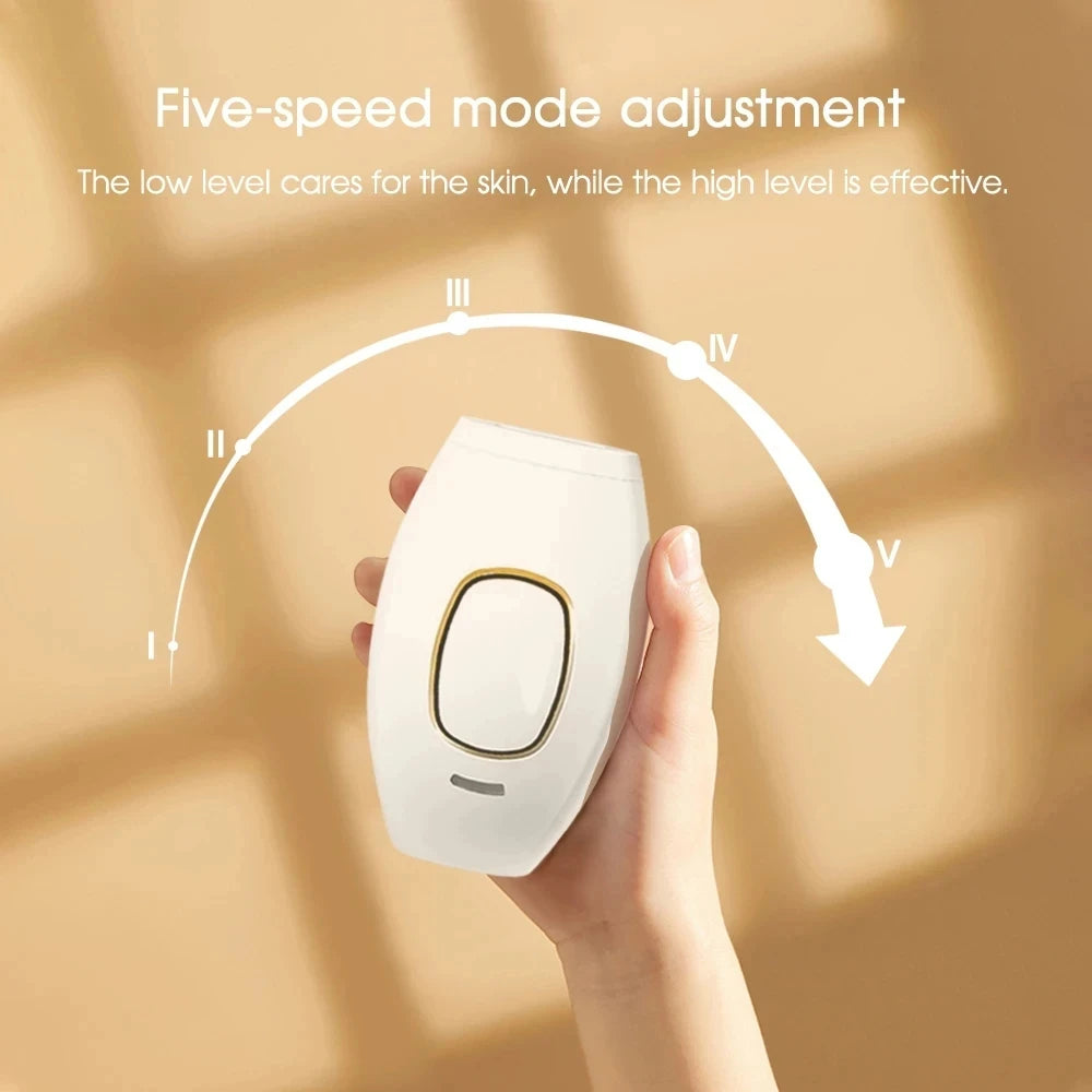 HOMEFISH Body Bikini IPL 500,000 Flash Depilator Pulses Permanent Laser Epilator Painless For Women Hair Removal Home Use