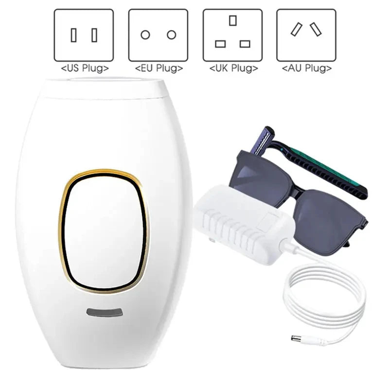 HOMEFISH Body Bikini IPL 500,000 Flash Depilator Pulses Permanent Laser Epilator Painless For Women Hair Removal Home Use