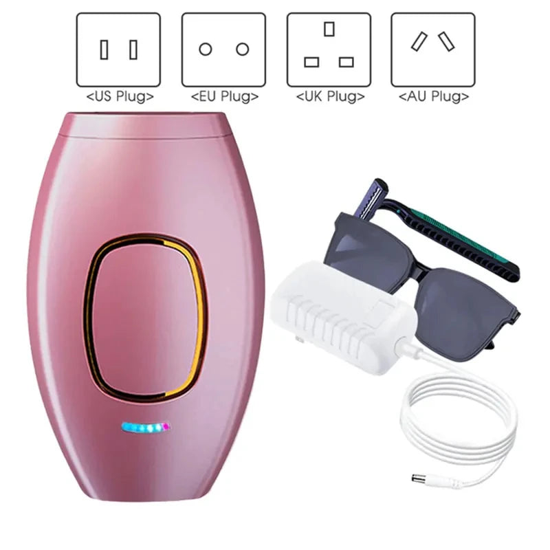 HOMEFISH Body Bikini IPL 500,000 Flash Depilator Pulses Permanent Laser Epilator Painless For Women Hair Removal Home Use