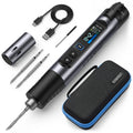 FNIRSI HS-03 Wireless Soldering Iron 10W Rechargeable Portable Soldering Iron 100-450℃ Adjustable Professional Soldering Kit