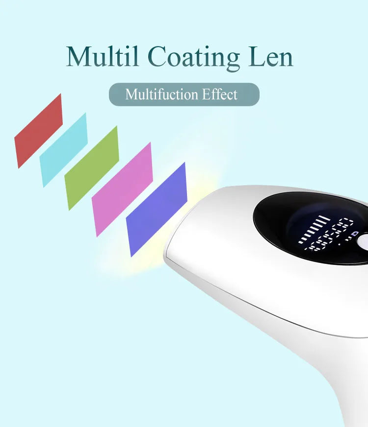 Professional Permanent Laser Depilator IPL Hair Removal for Whole Body, Depilator Remover Permanent Women Home Use Devices