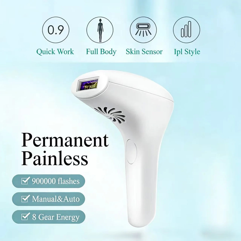 Professional Permanent Laser Depilator IPL Hair Removal for Whole Body, Depilator Remover Permanent Women Home Use Devices